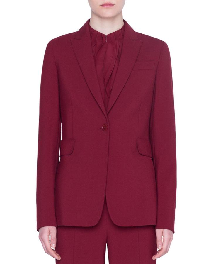 Classic Crepe Two-button Jacket