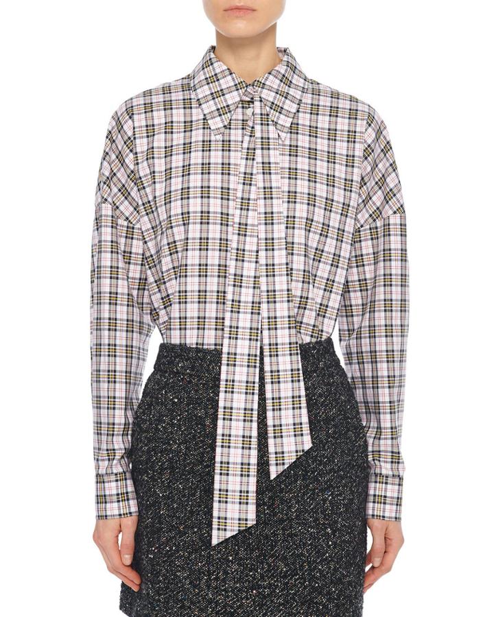 Kingston Shirting Easy Shirt With Zipper