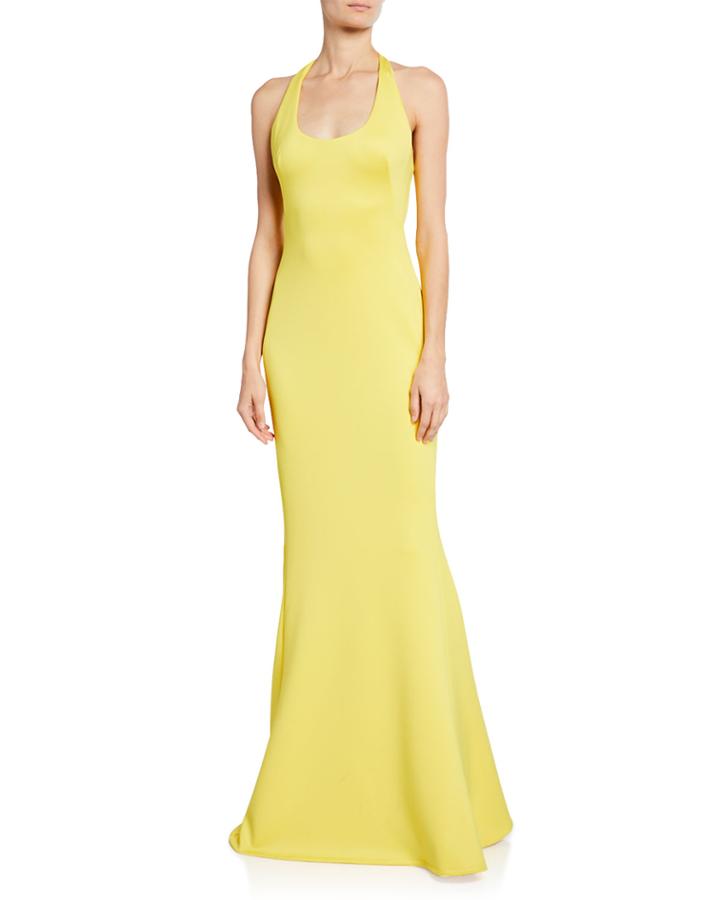 Naples Halter Trumpet Gown
