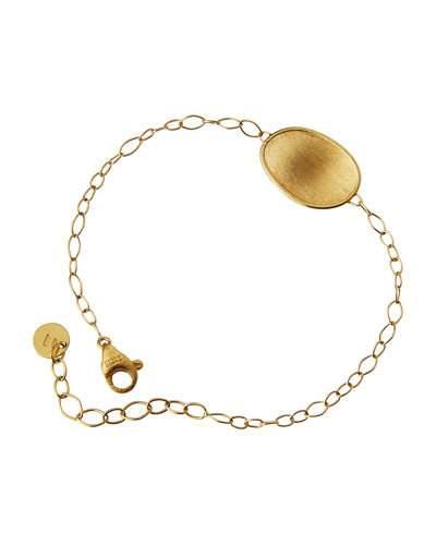 Lunaria 18k Oblong Bead Bracelet