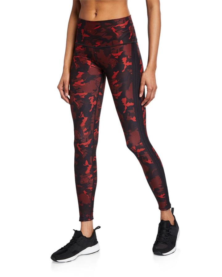 High Waist Camo