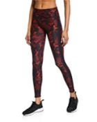 High Waist Camo