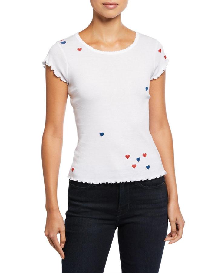 Baby Hearts Cap-sleeve Tee