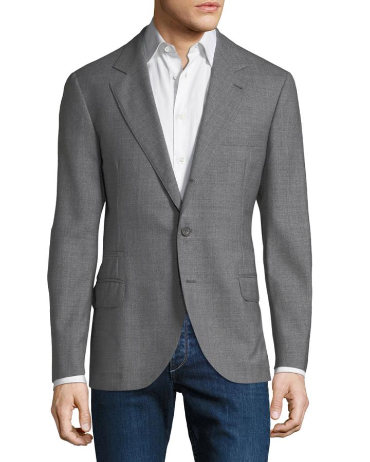 Men's Rustic Woolcloth Traditional Blazer