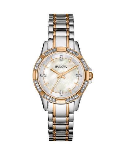 30mm Two-tone Diamond Bracelet Watch