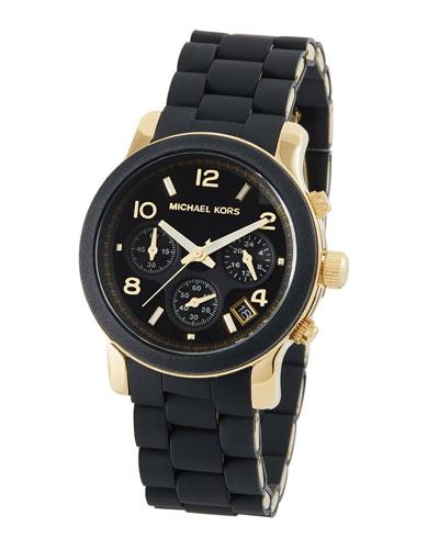 38mm Midsized Pu Chronograph Watch