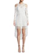 Cold-shoulder High-low
