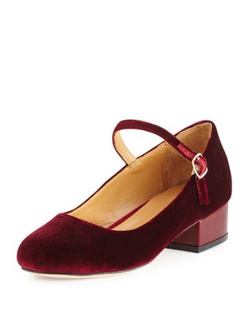 Dion Mary Jane Round Toe Pum