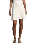 Wool-blend High-waist Trumpet