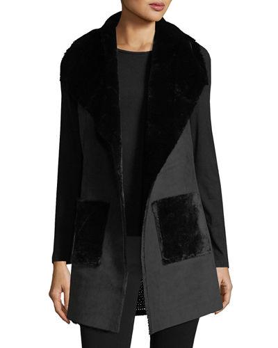 Faux-shearling