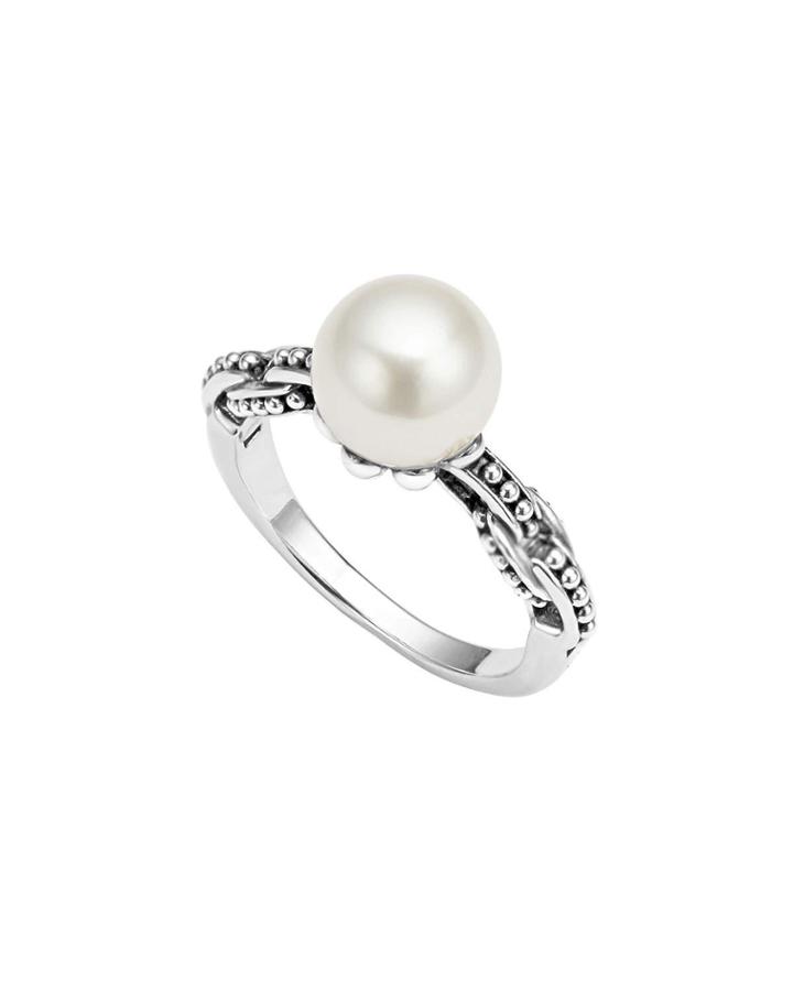 Luna 9mm Pearl-link Ring,