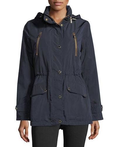 Snap-front Anorak Jacket