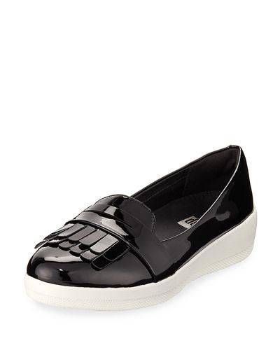 Fringey Patent Sneakerloafer&trade;