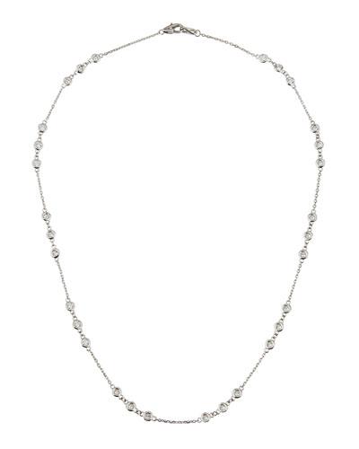 14k Diamond By-the-yard Necklace,