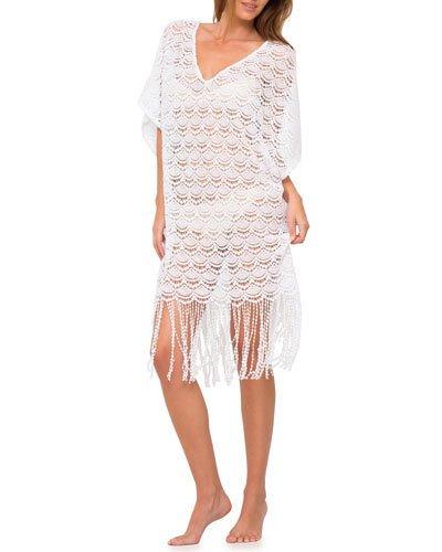 Bohemian Bride Fringed Coverup