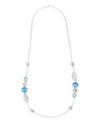Wonderland Stone And Shell Station Necklace