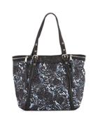 Piper Printed Tote Bag, Tiger