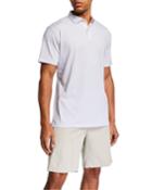 Men's Sean Holiday Striped Polo