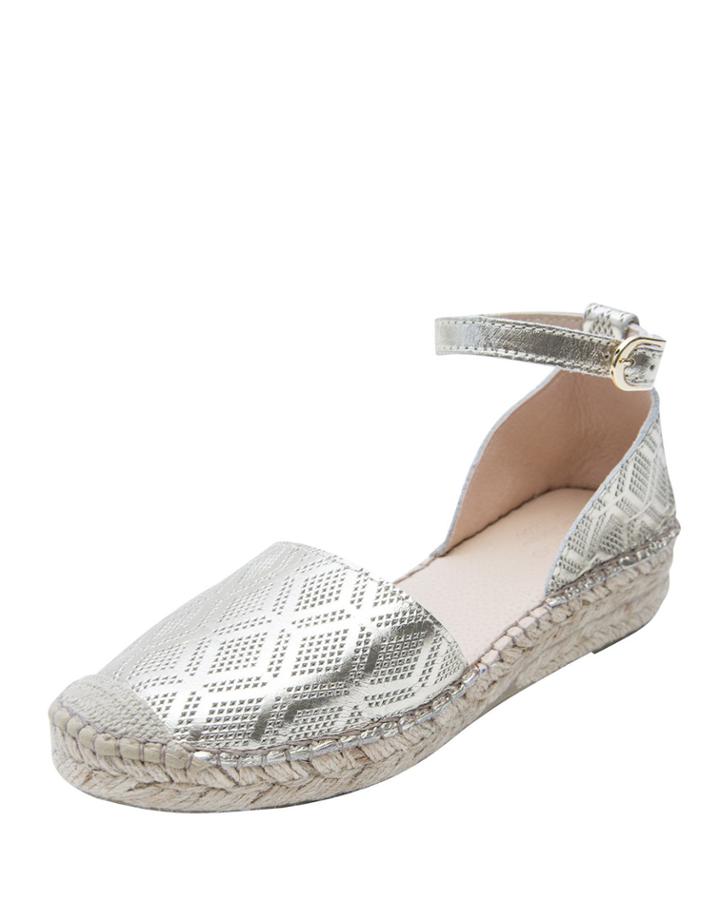 Ingrid Two-piece Closed-toe Flat Espadrilles