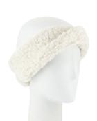 Teddy Fleece Twisted Headband