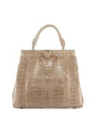 Crocodile Large Pleated