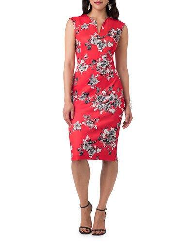 Sleeveless V-neck