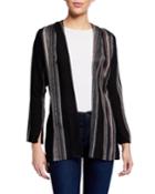 Striped Tie Cardigan