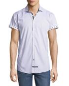 Classic-fit Polka-dot Short-sleeve