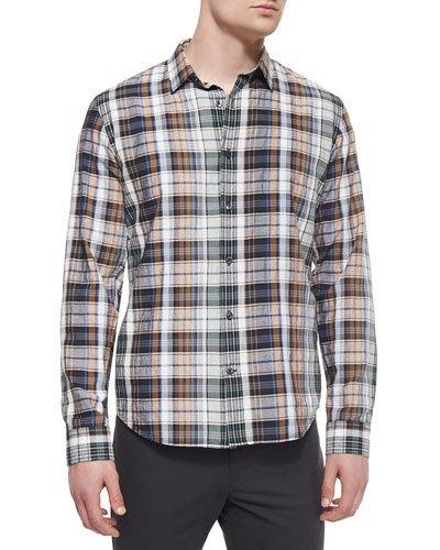 Yarn-dyed Plaid Long-sleeve