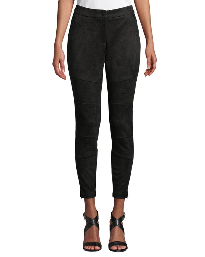 Faux-suede Skinny