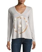 Petal Peace Sign Top,