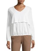 Chiffon Layered Cotton