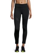 Shine-accent Flat-waist