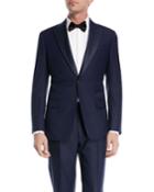 Textured Two-piece Tuxedo With Satin Peak