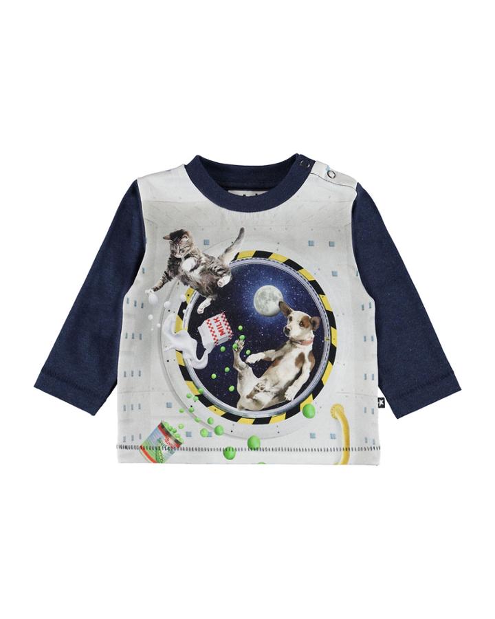 Enovan Floating In Space Graphic Tee, Size
