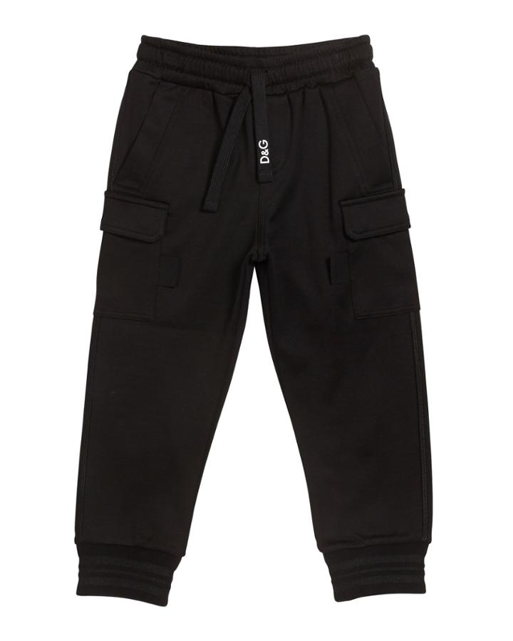 Boy's Jogger Sweatpants With Side Pockets,