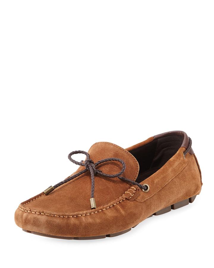 Men's Suede Slip-on Drivers