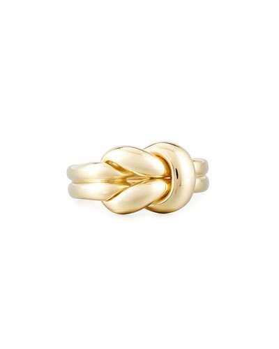 18k Gold Knot Ring,