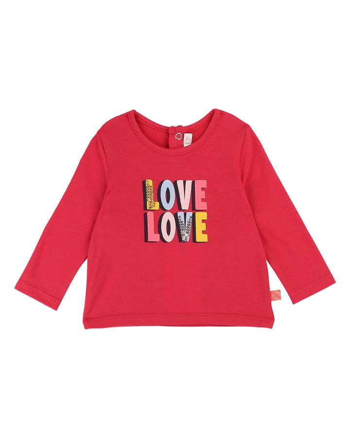 Love Love Sequin Graphic Tee,