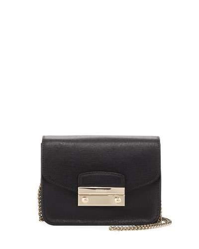 Julia Mini Pochette Crossbody Bag, Black
