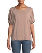 Van Rolled-sleeve T-shirt