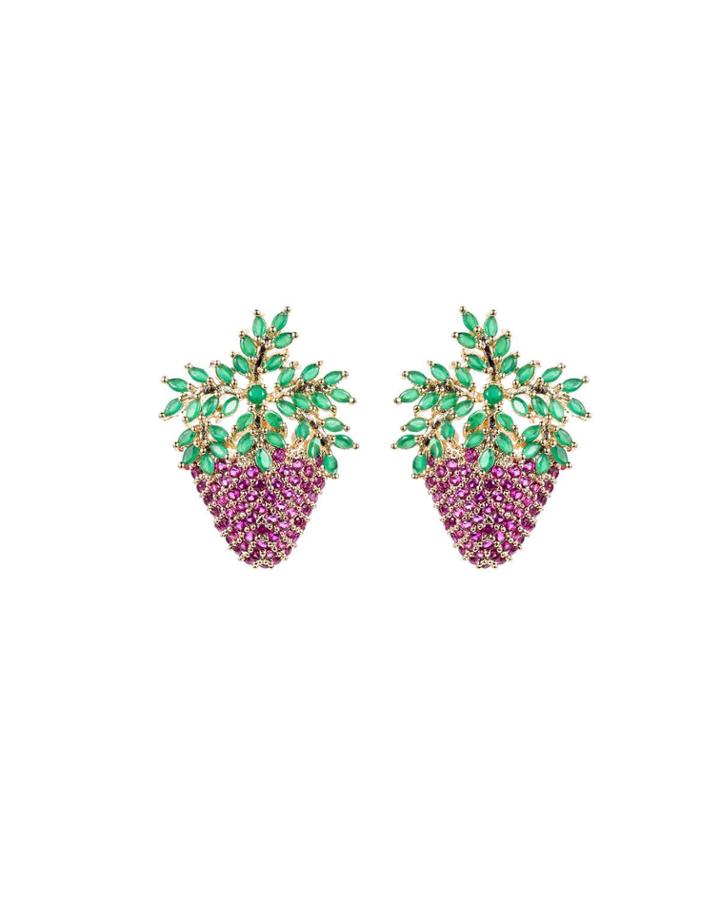 Strawberry Cubic Zirconia