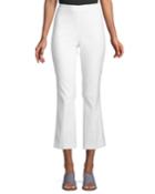 Hina High-waist Straight-leg Cropped Pants