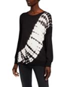 Tie-dye Cutout-back Long