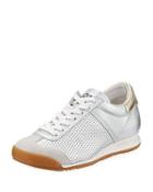 Soul Perforated Lace-up Sneaker, Off White
