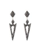 Meteorite Ilume Crystal Dagger Drop Earrings