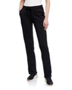 French Terry Straight-leg Pants