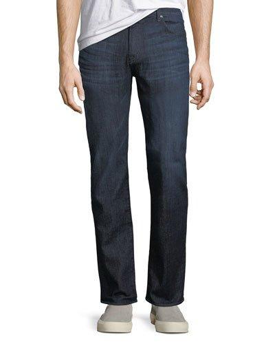 The Straight Jeans W/ Light Whiskering