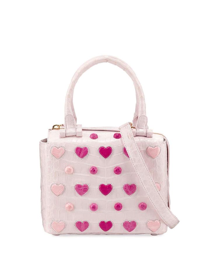 Small Heart Cube Crossbody Bag