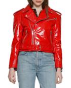 Chrystal Buckle Leather